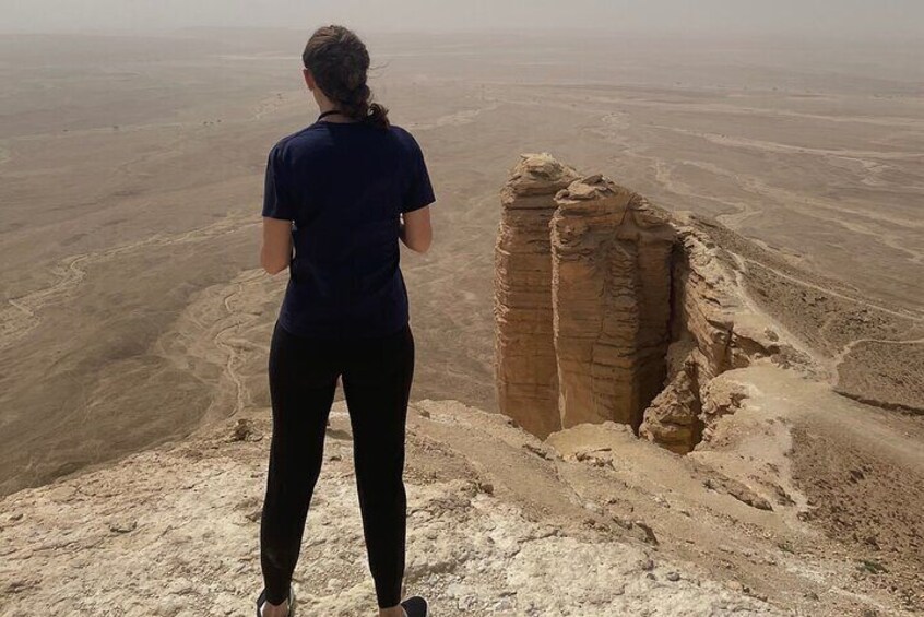 Standing on the Edge of The World