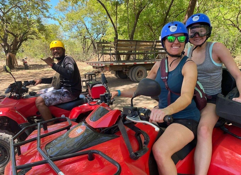 Picture 3 for Activity Guanacaste: Private ATV & Canopy Zip Combo Tour