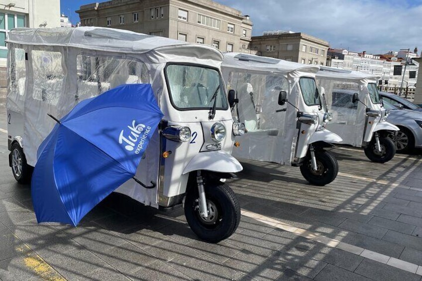 Tours prepared for rainy days