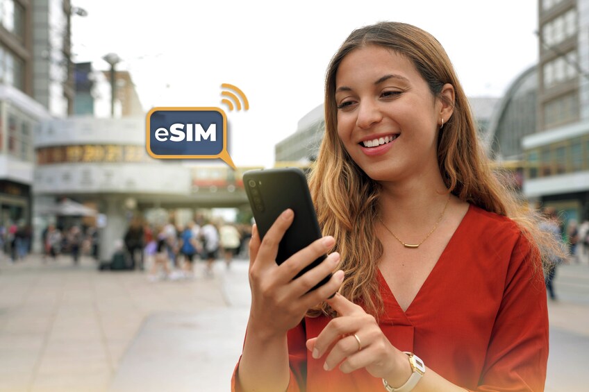 Berlin: Unlimited Germany Internet with eSIM Mobile Data Plan 