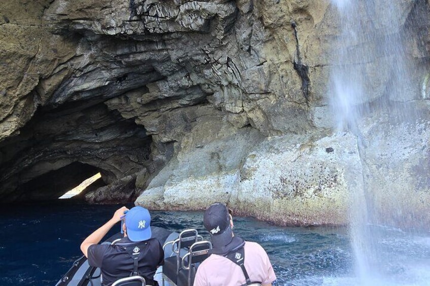 Boat Tour to the Caves and Waterfalls on Flores Island