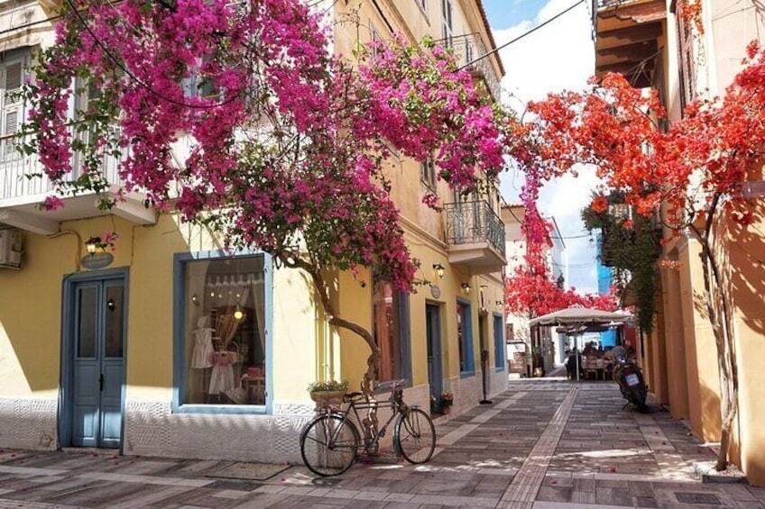 Nafplio Palamidi and Bourtzi Castle Tour from Athens