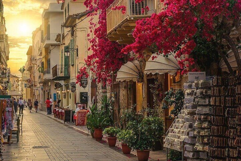 Nafplio Palamidi and Bourtzi Castle Tour from Athens