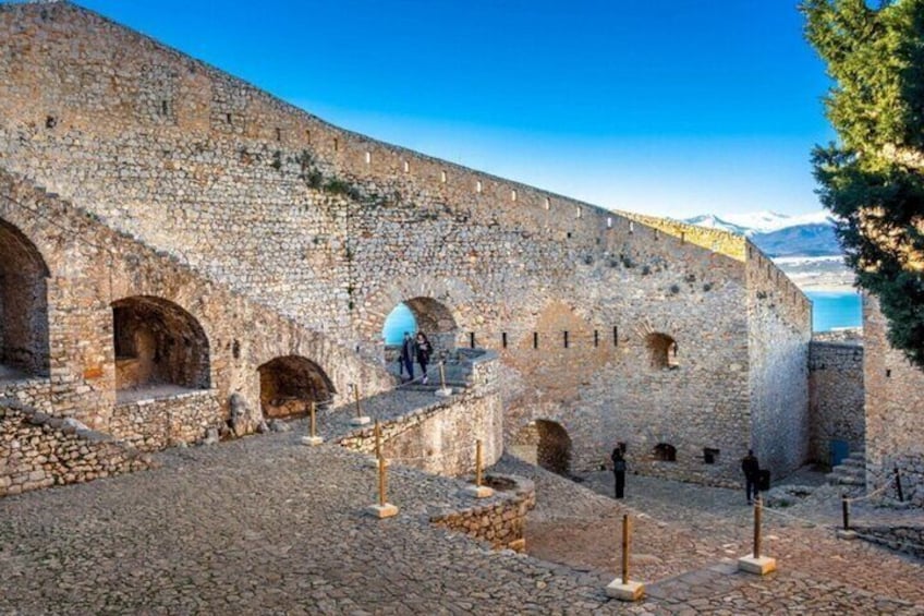 Nafplio Palamidi and Bourtzi Castle Tour from Athens