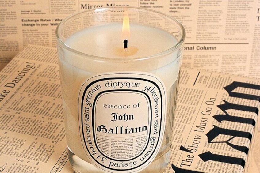 DIPTYQUE JOHN GALLIANO CANDLE