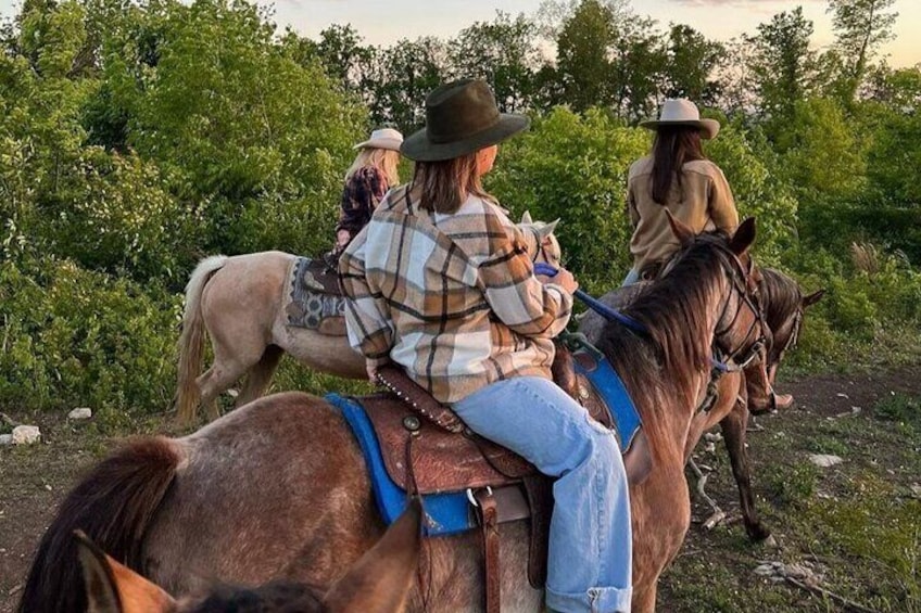 Italian BBQ and Horseback Ride on Mount Vesuvius by Night