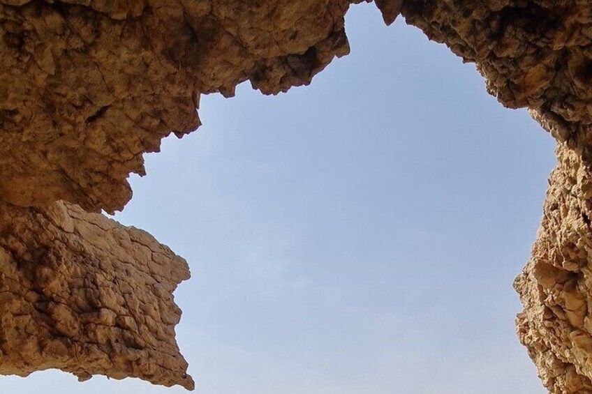 Wadi Shab Romantic Cave Sinkhole Fins Beach Private Tour