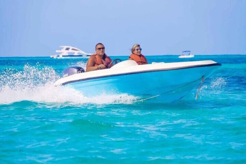 Speed Boat Driving Experience Tour From Punta Cana