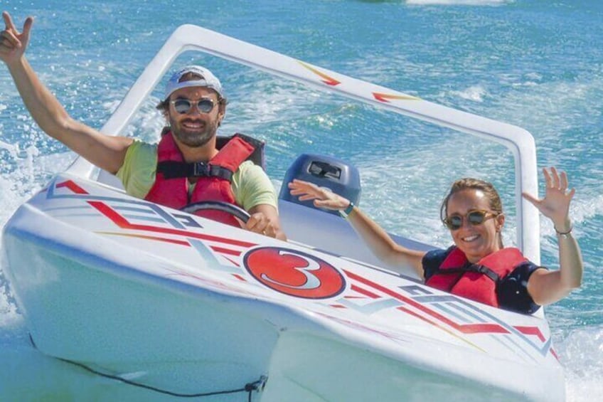 Speed Boat Driving Experience Tour From Punta Cana