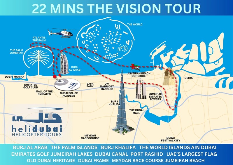 Private Helicopter Tour - HeliDubai (Up to 5 Passengers)