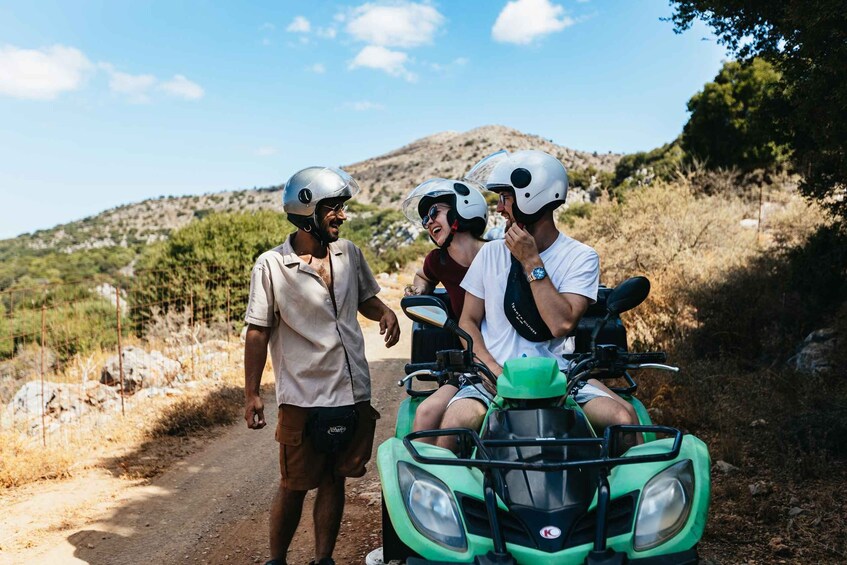 Picture 2 for Activity Crete: Quad Off-Road Tour to Villages with Hotel Transfers