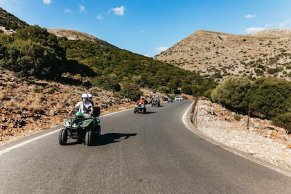 Crete: Quad Off-Road Tour to Villages with Hotel Transfers