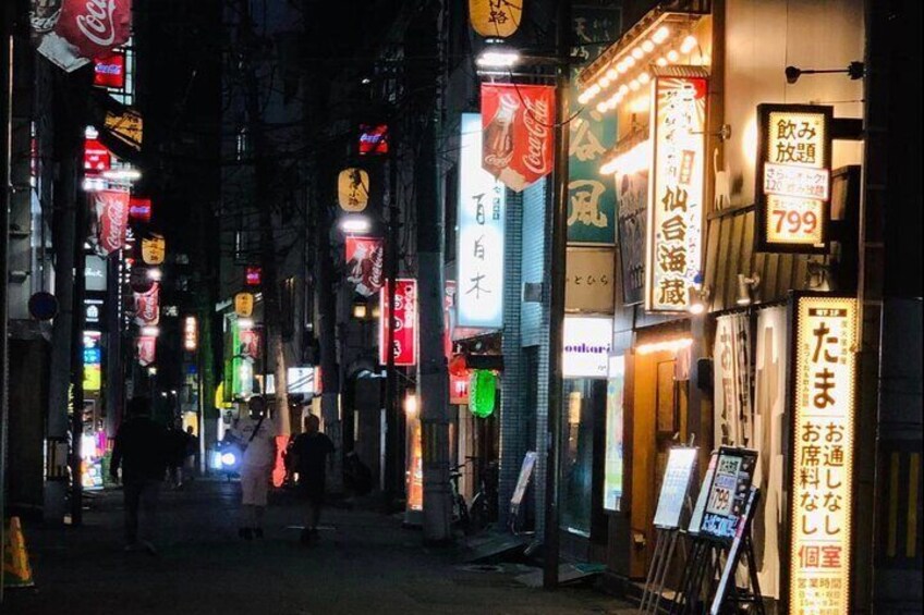 Sendai Private Izakaya and Bar Tour