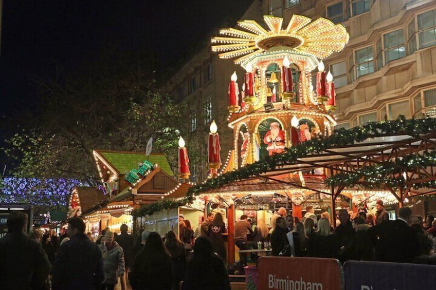 Birmingham’s Christmas Cheer 3 Hour Market and City Walking Tour