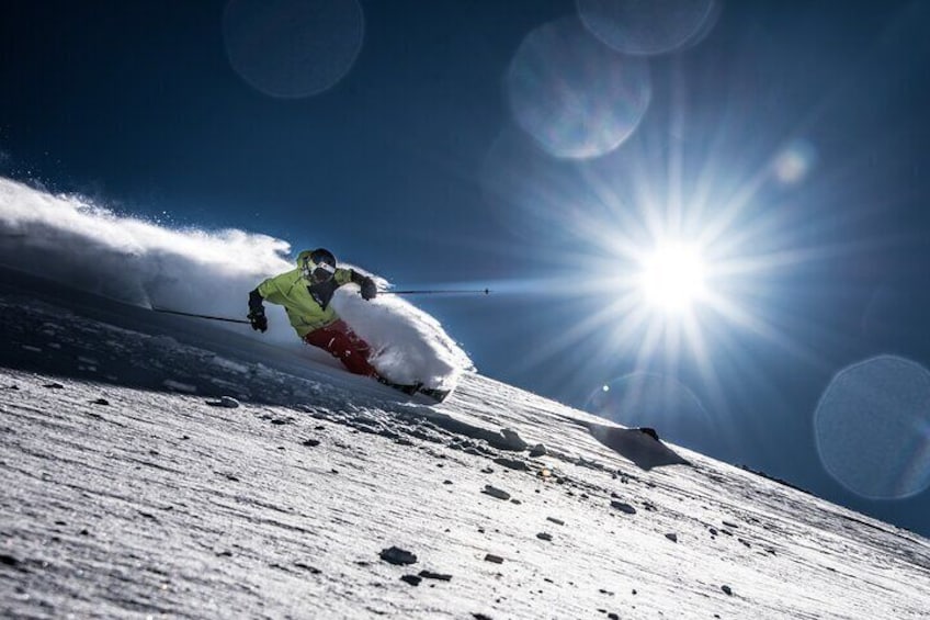 3 Hours Private Ski Lesson in Crans Montana