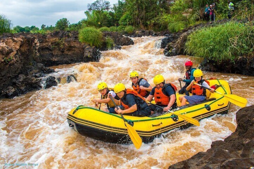 Adrenaline Experience Water Rafting and Zip Lining Sagana River