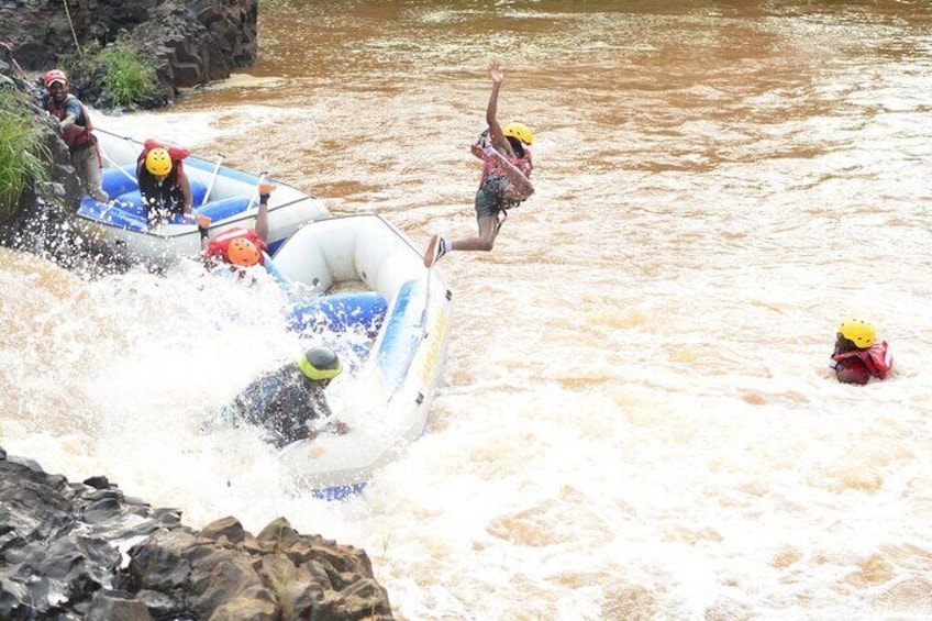 Adrenaline Experience Water Rafting and Zip Lining Sagana River