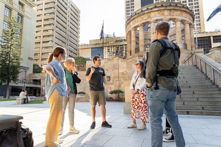 Visit historic parts of Brisbane including Anzac Square