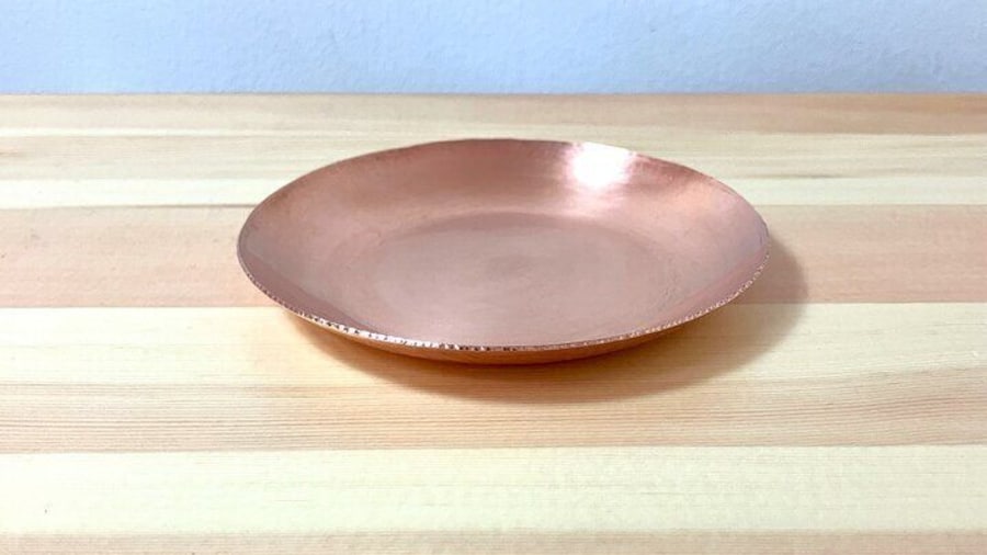 Traditional Craft Experience Copper Tray Making in Kyoto