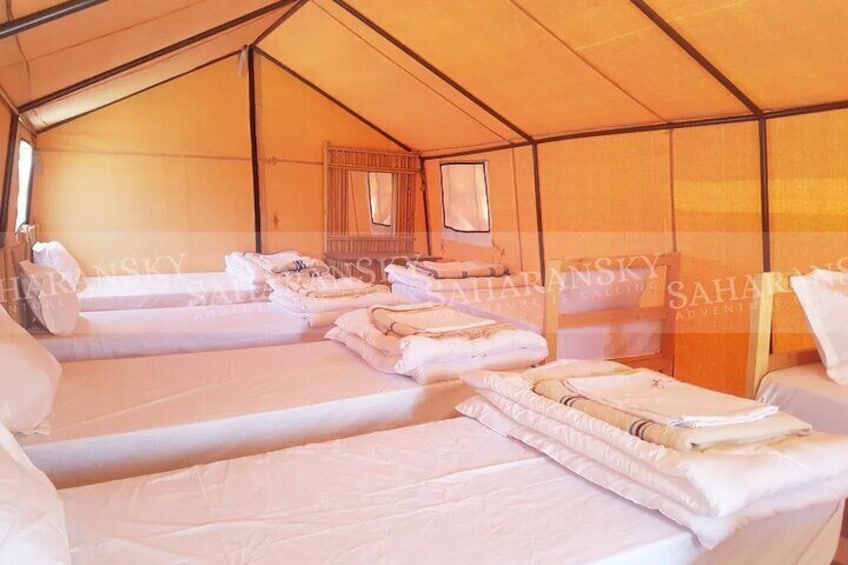 Douz Overnight Camp Stay in Sahara Desert with Dinner By Camel