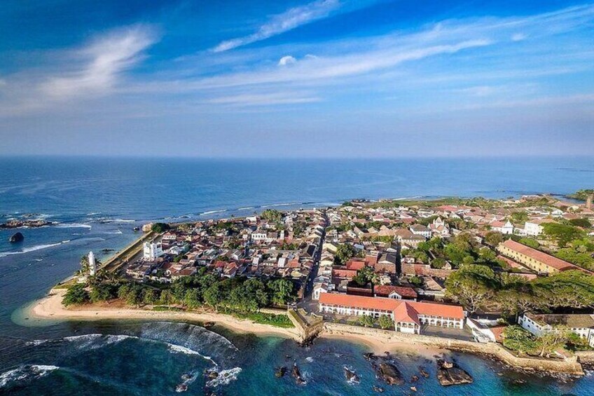 Galle Fort, A Cultural Heritage UNESCO World Heritage Site.