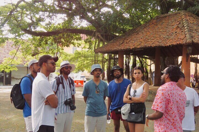 Listen to stories about how large Sri Lanka was before colonization and many other fascinating tales.