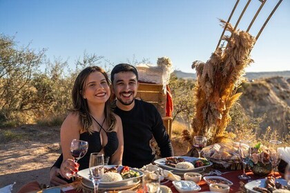 Private Cappadocia Dinner with Fairy Chimneys View