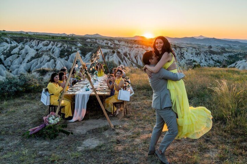 Private Cappadocia Dinner with Fairy Chimneys View