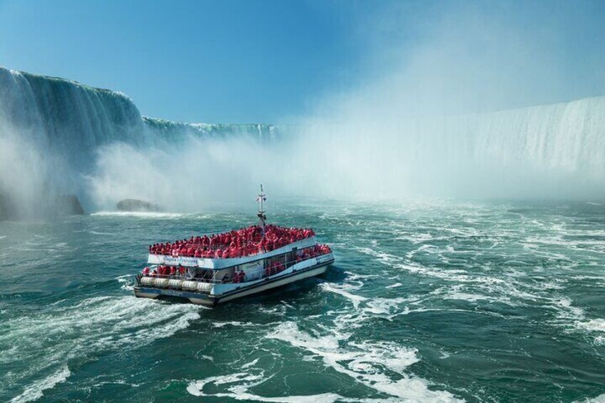 Niagara Falls: Boat Cruise, Journey Behind Falls, & Skylon Tour