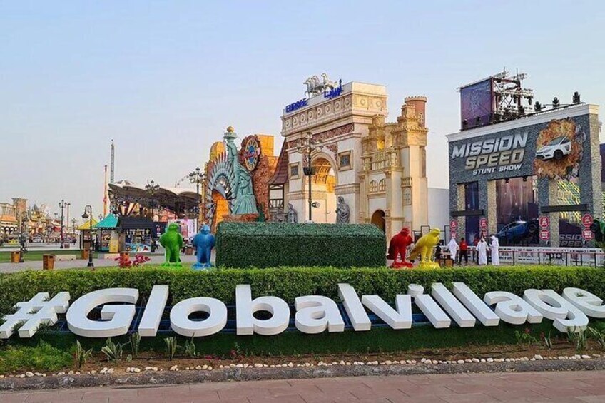 Global Village and Miracle Garden Tour in Dubai