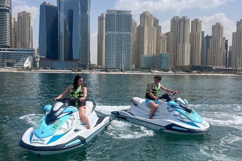 30 Minutes Jet Ski in Dubai JBR