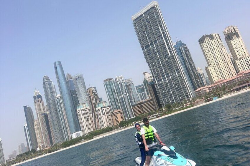 30 Minutes Jet Ski in Dubai Eye JBR with Pictures and Videos