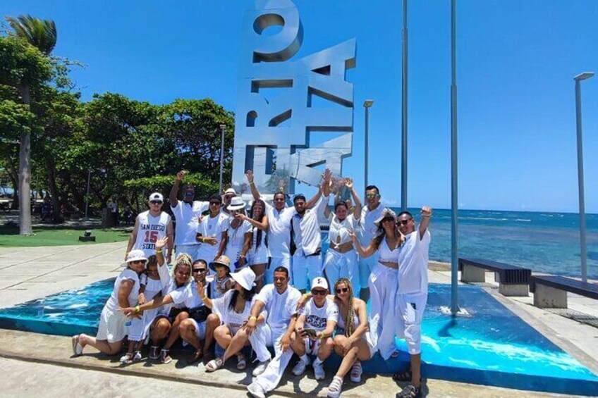 Puerto Plata Sign At The Boulevard.