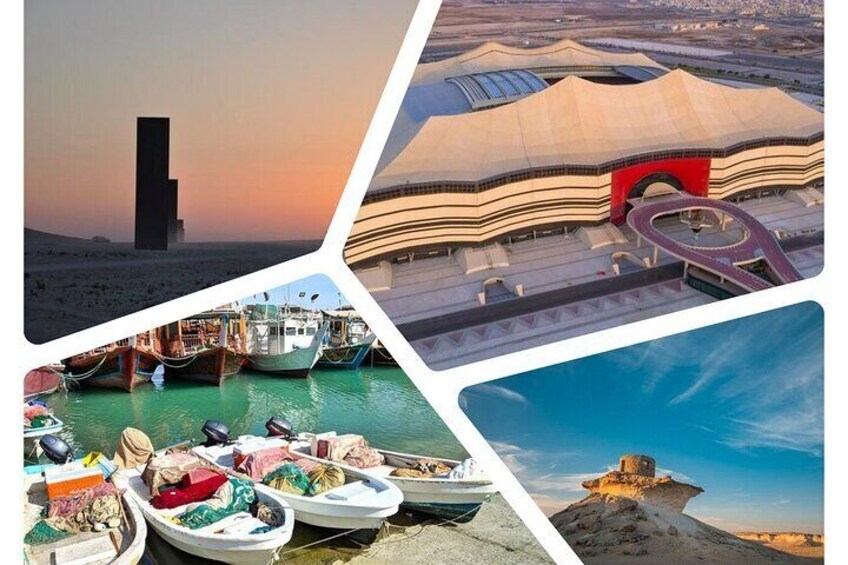 Full Day North and West Qatar Adventure with Transfer
Combo Tour by falcon Tours Doha-Qatar