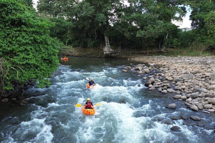 Packraft in Rio Tres Amigos