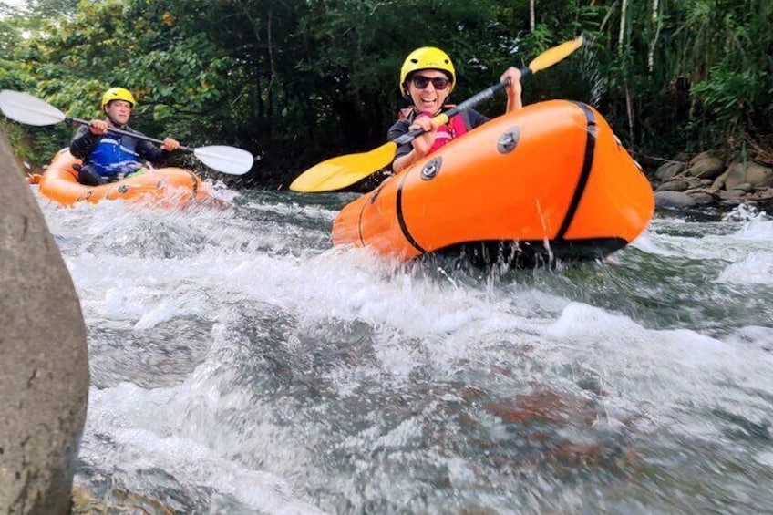 Packraft in Rio Tres Amigos