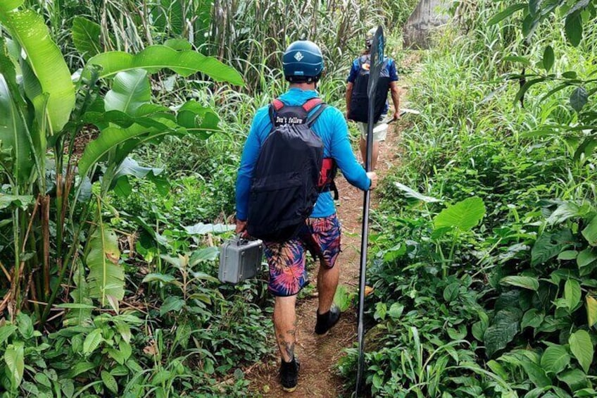 Packraft in Rio Tres Amigos