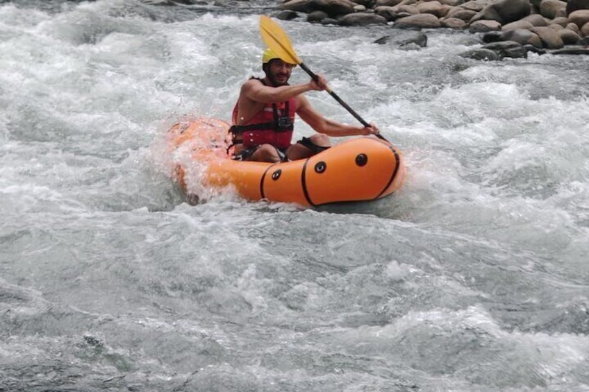 Packraft in Rio Tres Amigos