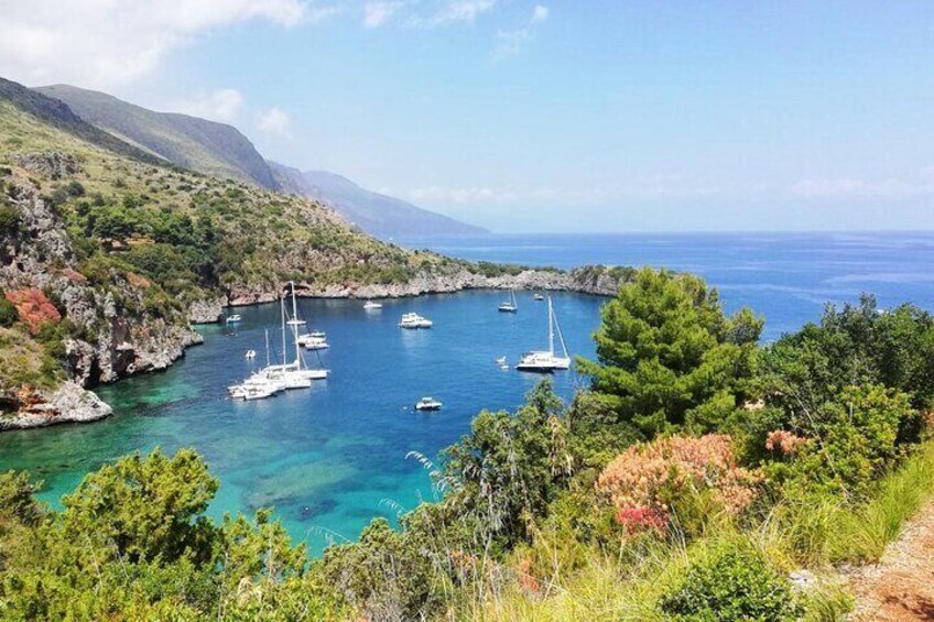 The Baia degli Infreschi, the heart of the Marine Protected Area.