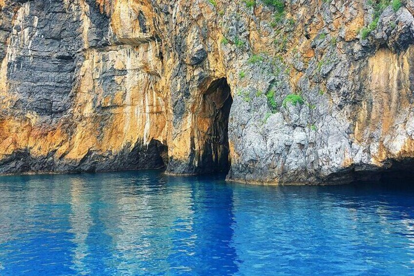 The Blue Grotto of Marina di Camerota.