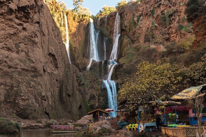  Marrakech Ouzoud Waterfalls Hike and Boat Trip