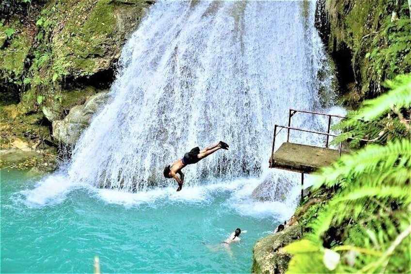 Blue Hole, Secret Falls, and Dunn's River Falls Combo Tour