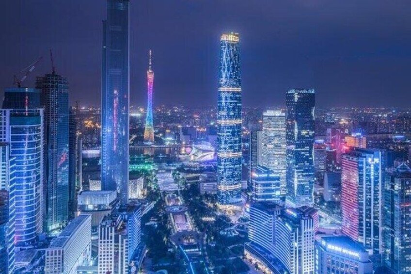 Guangzhou Night Cruise and Canton Tower Private Night Tour