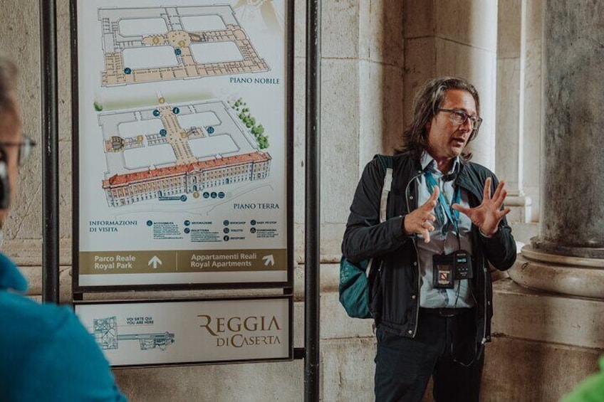 Caserta Royal Palace small group tour