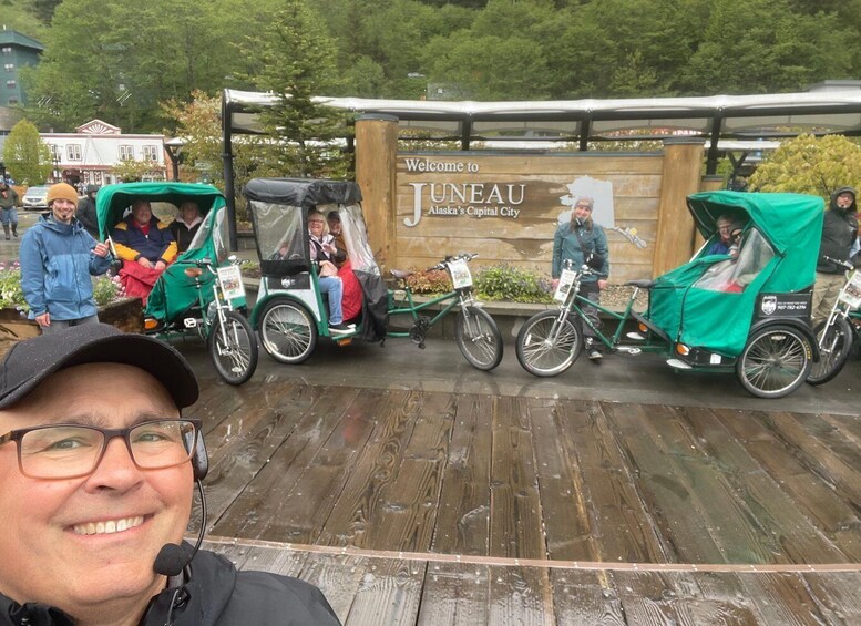 Picture 1 for Activity Juneau: Five-Star Pedicab Tour