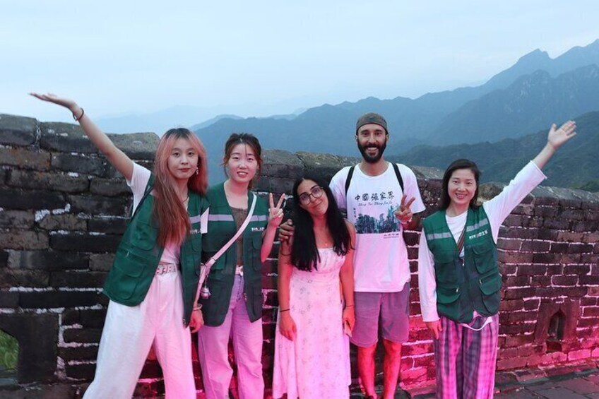 Mutianyu Great Wall Night Tour by Bus 