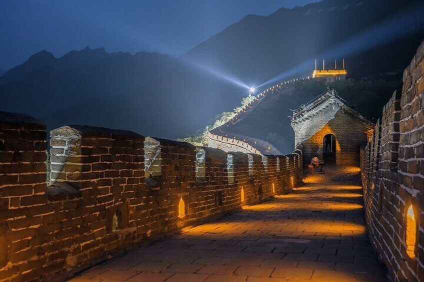 Mutianyu Great Wall Night Tour by Bus 