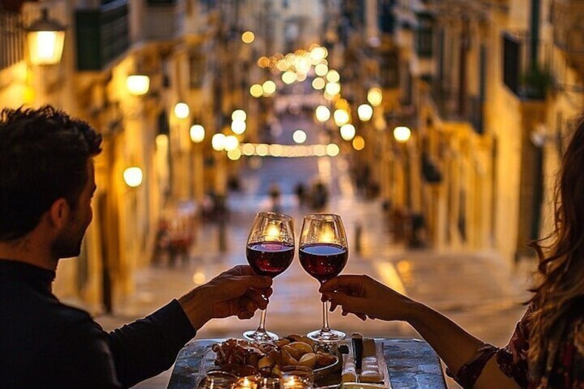 Romantic Wine Tasting Experience