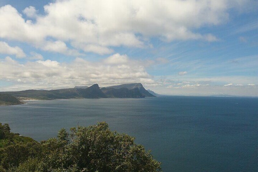 Be mesmerized by the stunning mountain views from Cape Point, where rugged cliffs meet endless ocean horizons in a truly unforgettable panorama.