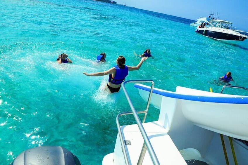 Punta Cana Party Boat Snorkeling Cruise with Open Bar